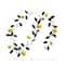 Hello Honey® 6ft. Lemons & Leaves Metal Garland